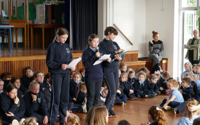 Our First Student-led Assembly