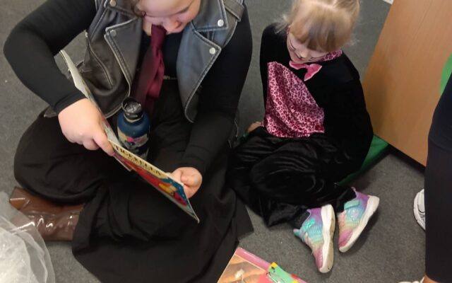 World Book Week – Reading with the Infants