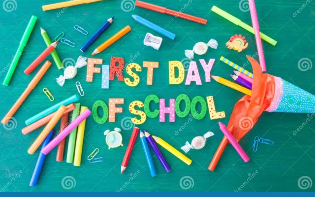 Our First Days at School!