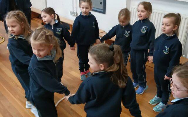 Irish Dancing in Junior Infants