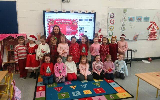 Christmas fun in Junior Infants!