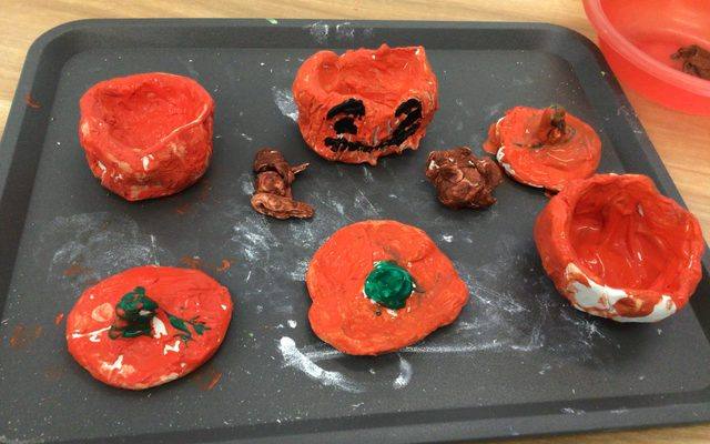 Our Clay Pumpkins